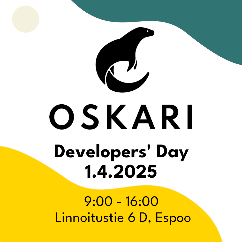 Sign up for Oskari Developers' Day 2025